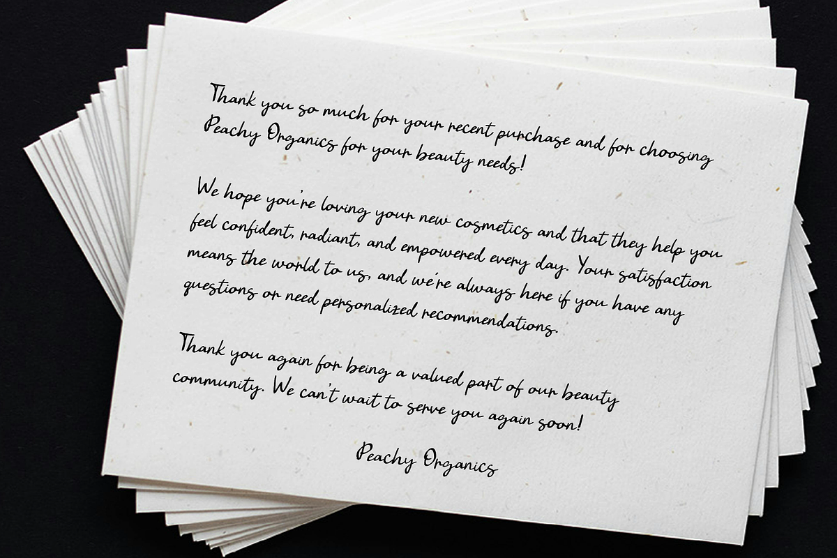 Bon Appetit Darling Pencil Script, a Handwritten Font by Kaya Fonts (Photo 34 of 44)