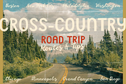 Adventure Highway Retro Nature Font, a Handwritten Font by Kaya Fonts (Thumbnail 3 of 33)