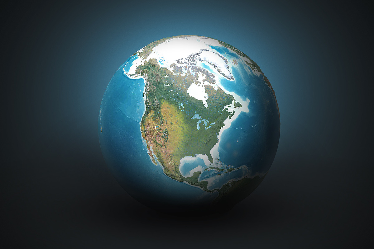 Earth, World Continents - Mega UI V1 preview 6
