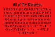 CS Densmore Stamp, a Sans Serif Font by Craft Supply Co. (Thumbnail 8 of 8)