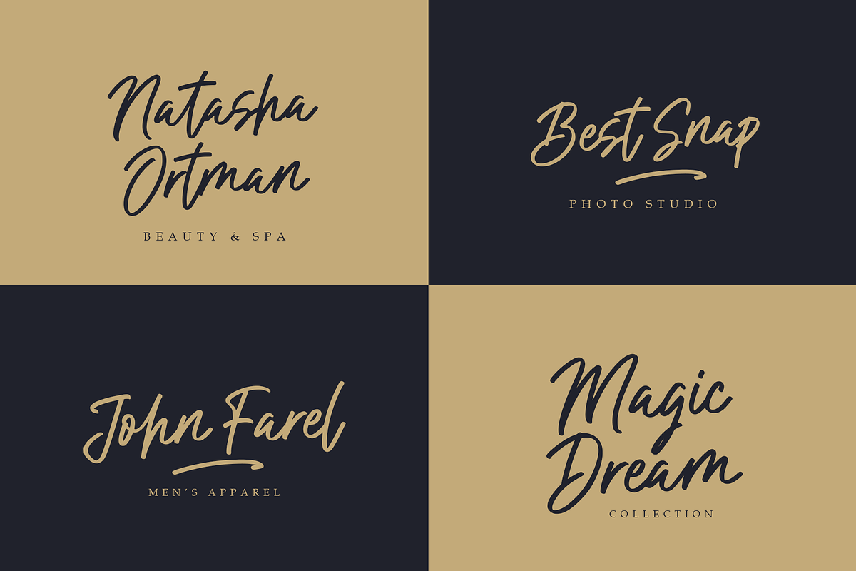 Golden Hills - Handwritten Script, a Script Font by MJB Letters (Photo 4 of 10)