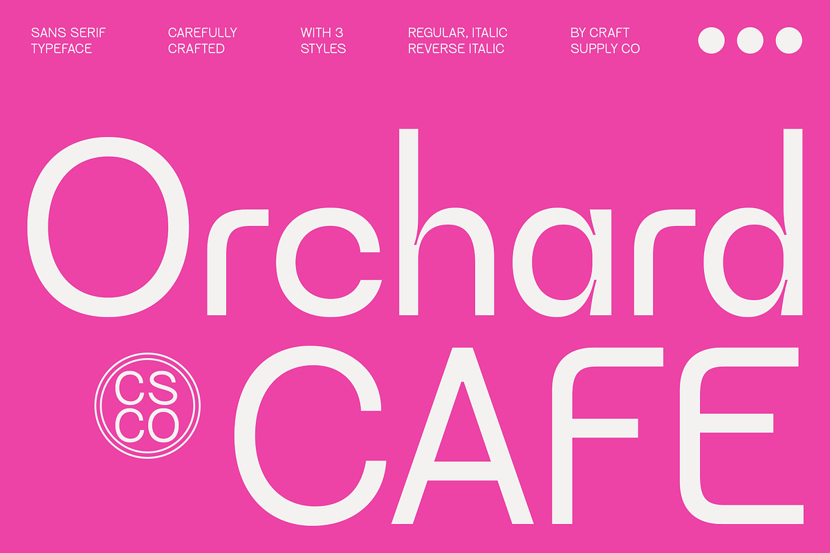 CS Kalimer – Sans Serif Font, a Sans Serif Font by Craft Supply Co. (Photo 4 of 8)