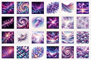 Luminous Purple Seamless Digital Pap, an Illustration by CreationArt (Thumbnail 4 of 4)