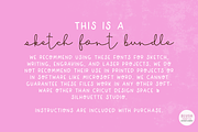 CHARMING SKETCH FONT BUNDLE, a Script Font by Blush Font Co. (Thumbnail 3 of 8)
