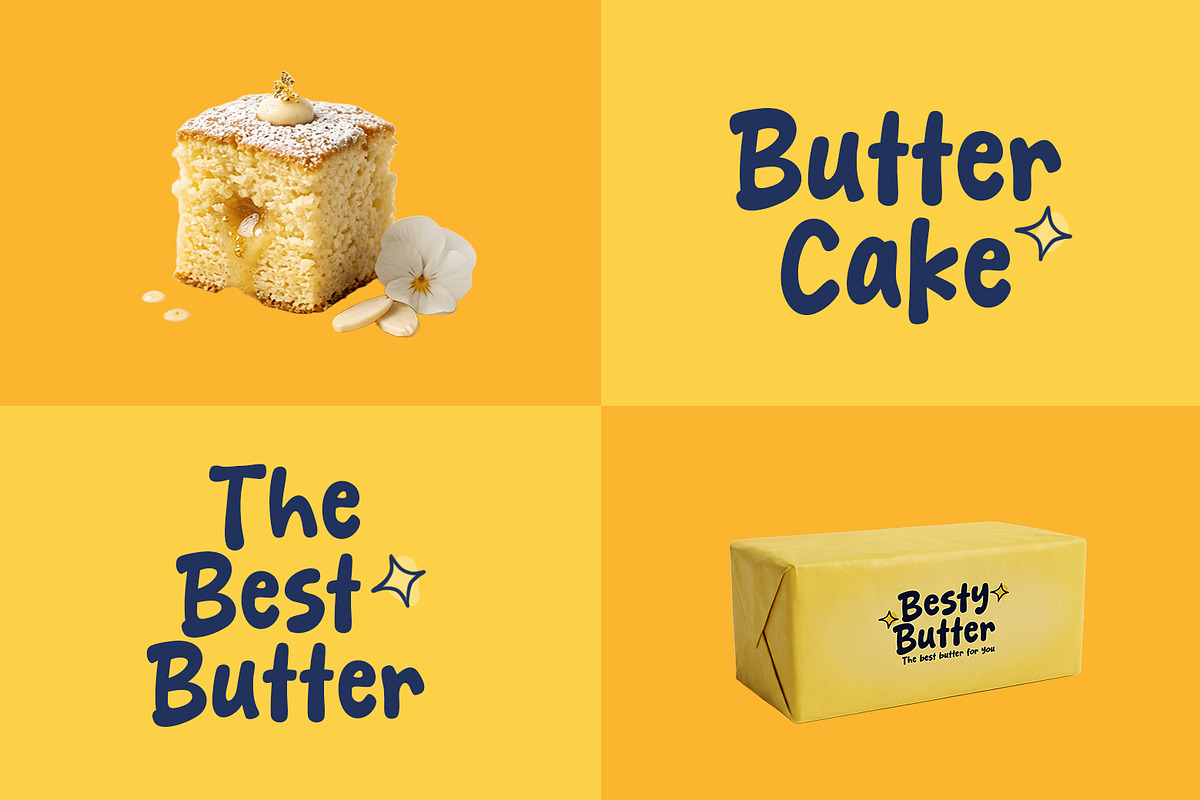 Butter Squishy - A Fun & Cozy Font, a Handwritten Font by khurasan (Photo 5 of 6)