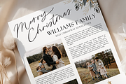 Christmas Newsletter Canva Template, a Stationery Template by SarenkaDesignShop (Thumbnail 5 of 5)