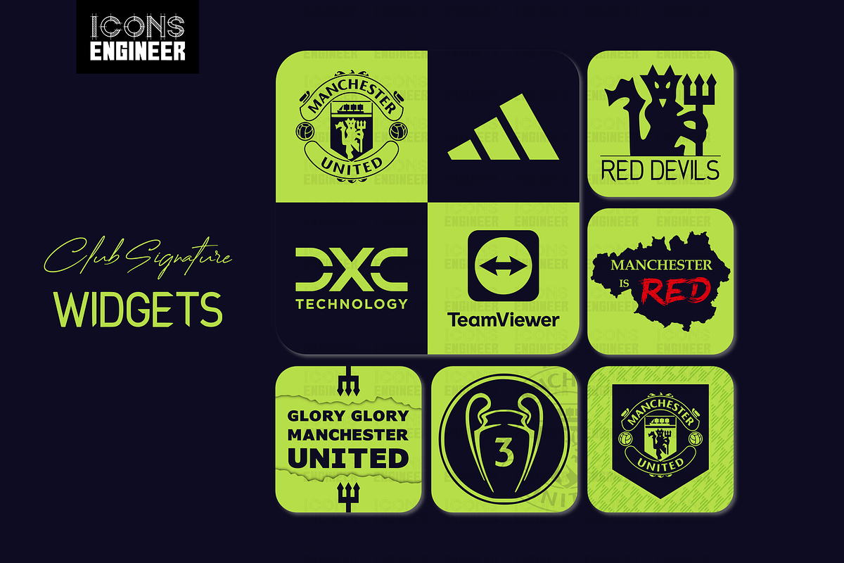 Man United Theme Pack | Third Kit, an Icon by IconsEngineer (Photo 3 of 11)