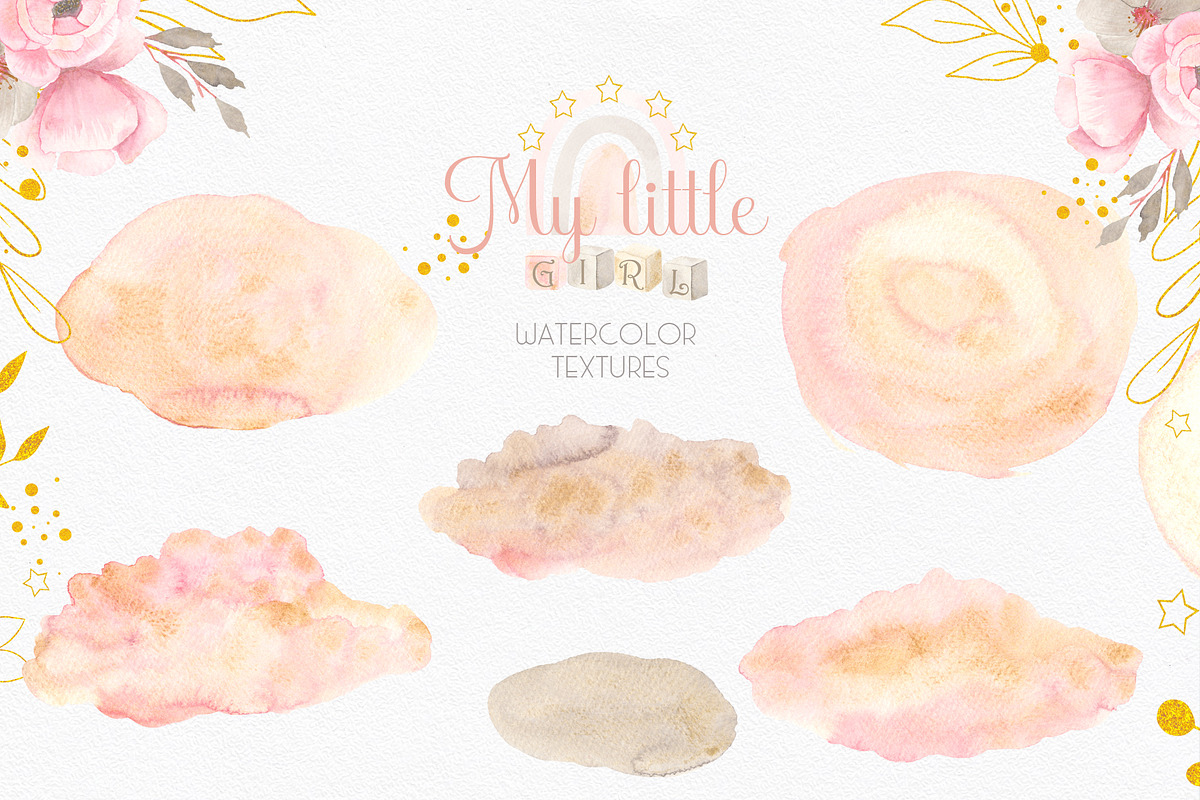 My little girl. Watercolor collectio, an Object Graphic by Ana-Sakuta (Photo 21 of 22)