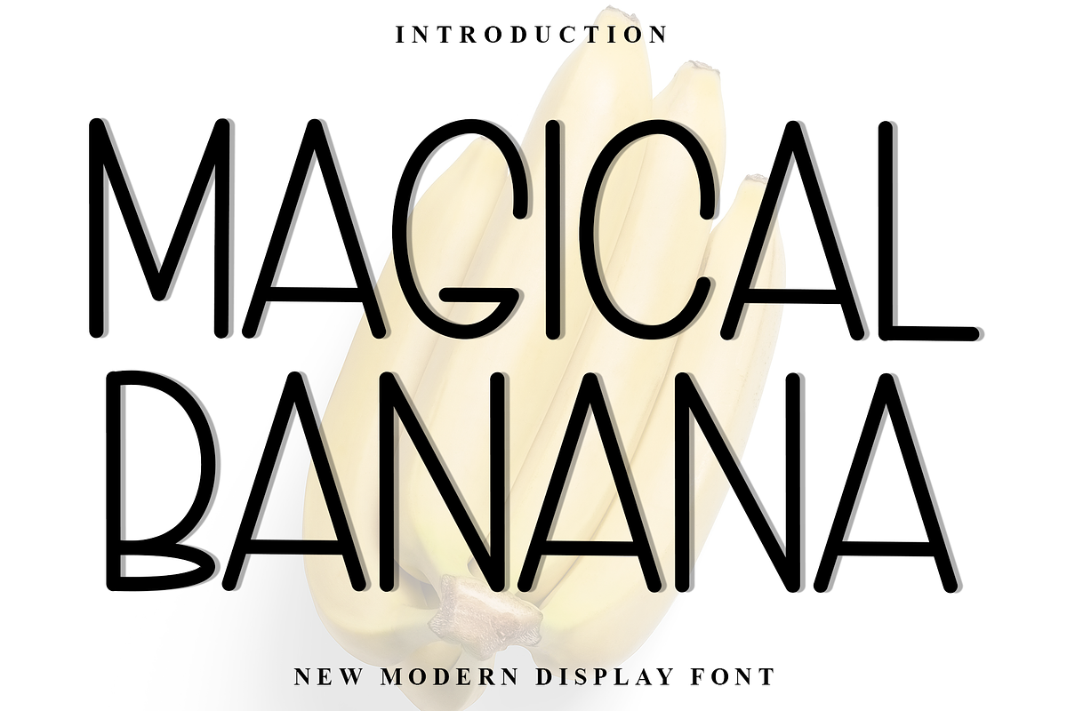 Magical Banana, a Serif Font by FreshTypeINK (Photo 1 of 8)