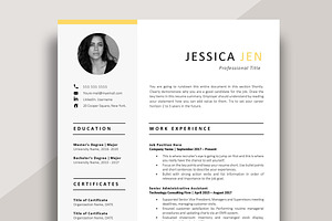 Minimalist Resume Template