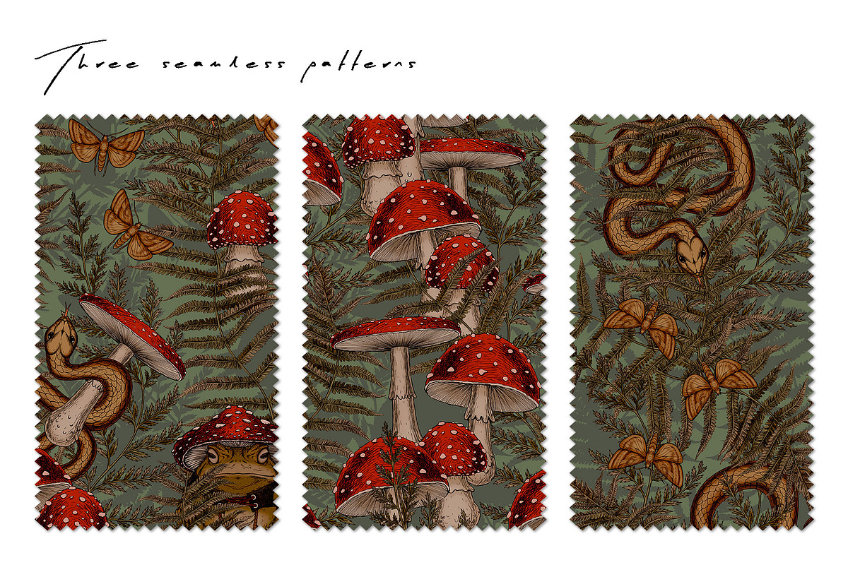 MIRACLE FOREST - patterns & motifs, an Animal Illustration by Liiafis (Photo 2 of 16)