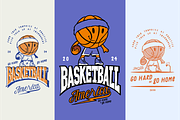 Basketball Dude, a Sport Illustration by hand draw (Thumbnail 1 of 6)