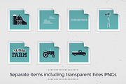 Old Farm Graphics Pack, a Decorative Illustration by Masha Tace (Thumbnail 8 of 8)