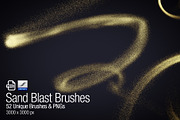 Sand Blast Brushes & PNGs, a Brush Add-On by Creative Graphics (Thumbnail 3 of 4)