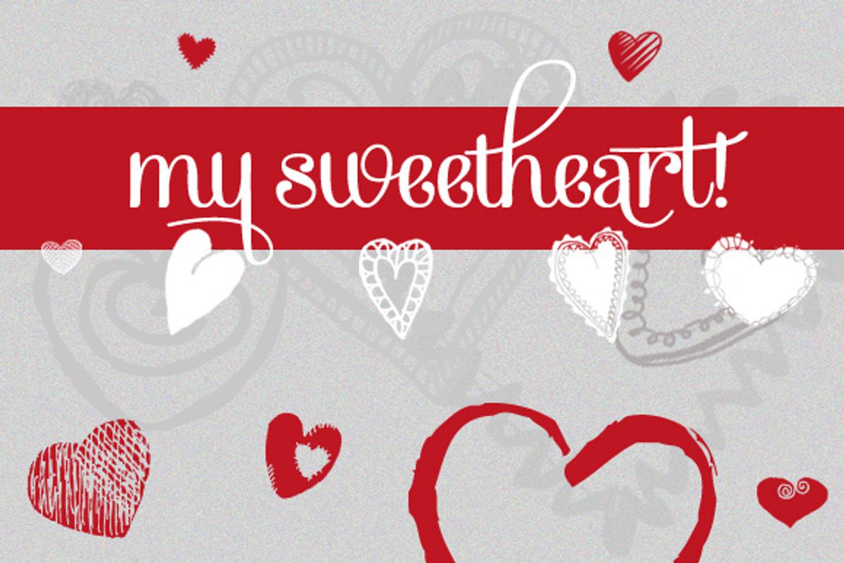 My Sweetheart | Valentine Vector Set preview 3