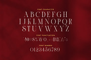 Band Elegant Luxury Serif Font, a Serif Font by Elegant Font (Thumbnail 6 of 8)