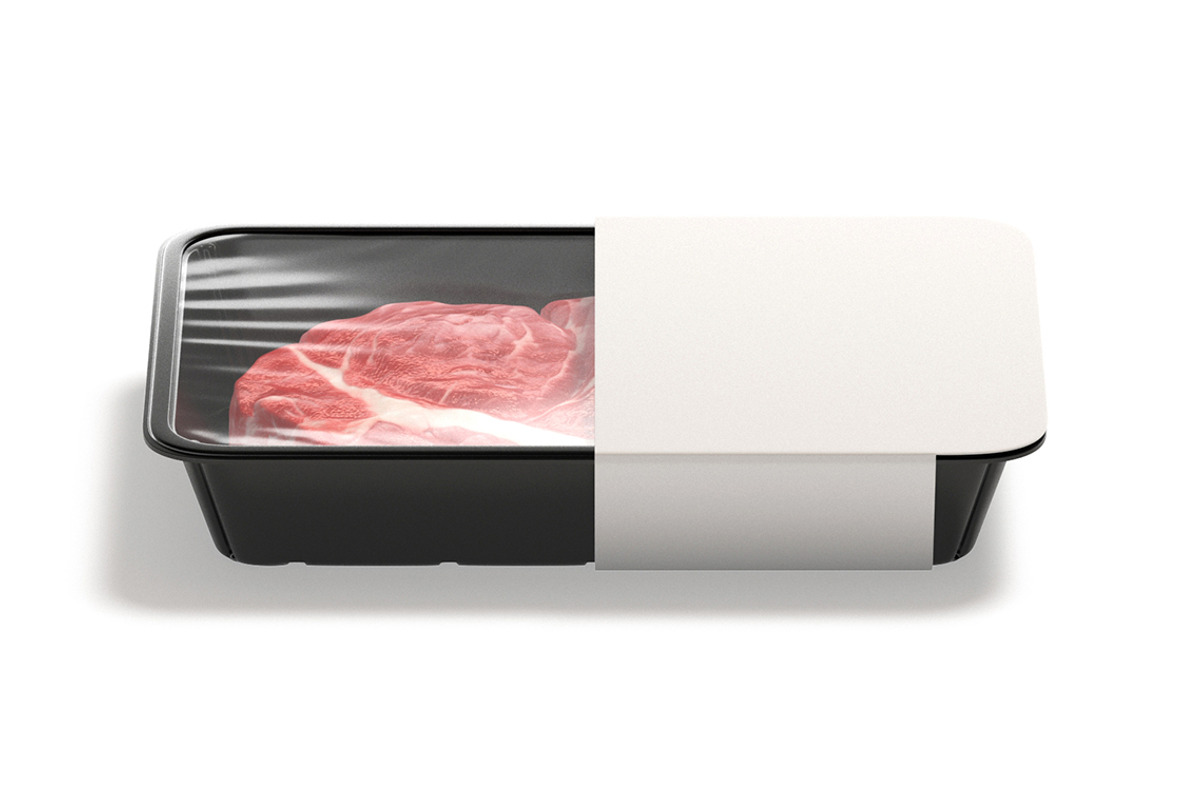 Beef Packaging With Label 3D Model, an Object 3D Model by rebrandy (Photo 5 of 9)