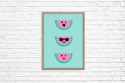 Watermelon Emojis, an Emoji Icon by Kanga & Moose (Thumbnail 4 of 4)