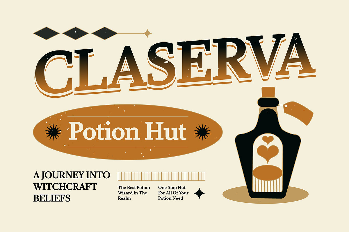 Claserva, a Serif Font by graphicook (Photo 4 of 10)