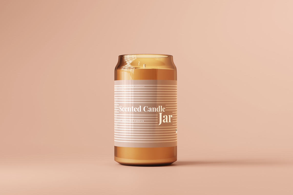 Amber Glass Candle Mockup Bundle, a Packaging Mockup by pmvch (Photo 111 of 135)