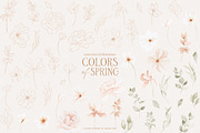 Colors of Spring watercolor flowers, an Illustration by Angele Kamp (Thumbnail 10 of 11)