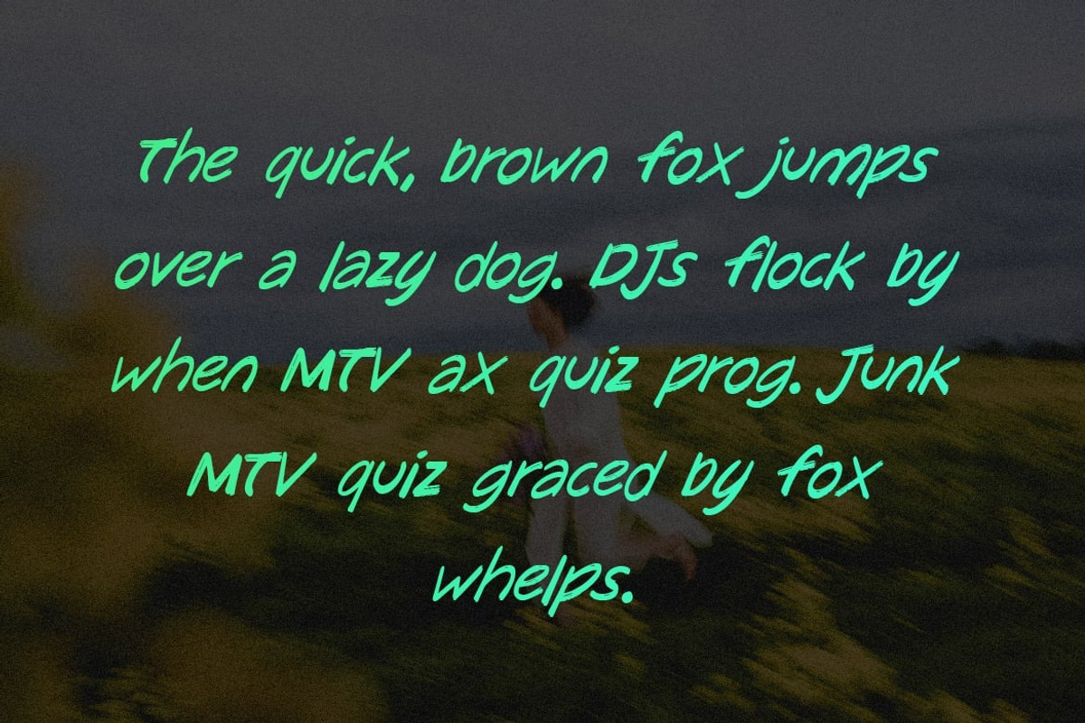 Boxton Girl - Handcrafted Display, a Handwritten Font by Webhance Studio (Photo 6 of 9)