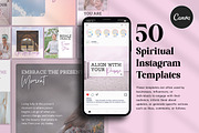 Spiritual Instagram Canva Post, a Social Media Template by Snapybiz (Thumbnail 5 of 10)