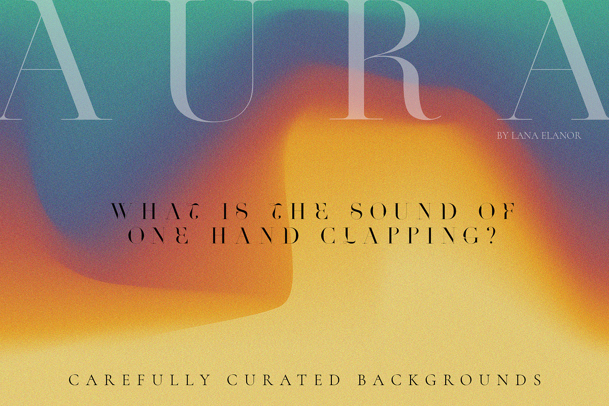AURA gradient collection, a Texture Graphic by Lana Elanor (Photo 2 of 14)