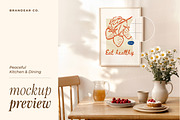 Dining & Kitchen | Frame Mockup Set, a Household Mockup by Brandear Design (Thumbnail 3 of 12)