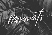 Movements | Handwritten Font, a Script Font by Heart + Soul Studios (Thumbnail 1 of 9)