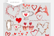 Valentines Day Bundle, a Decorative Illustration by Marina Grau (Thumbnail 5 of 5)