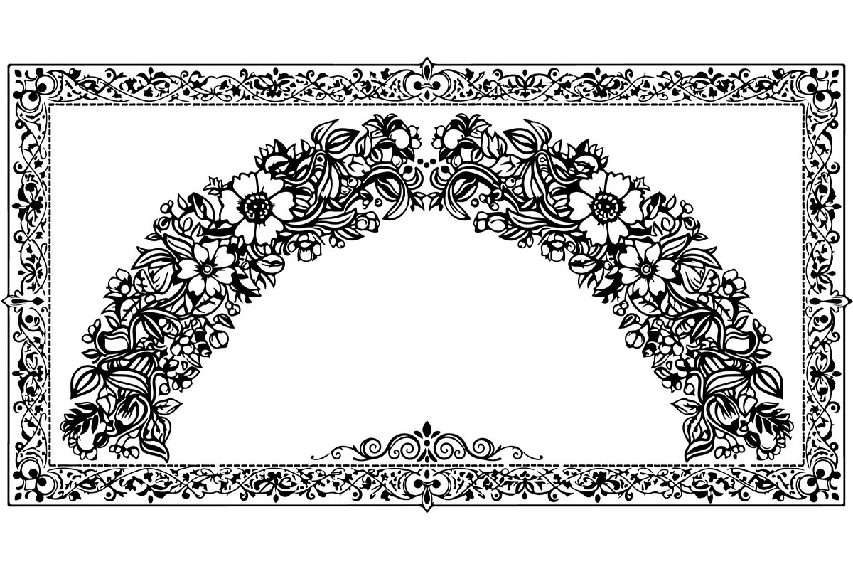 Decorative Arch Window Vector Set, a Decorative Illustration by Designer_Momina (Photo 11 of 21)