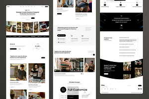 Business Agency Landing Page