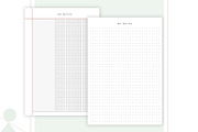 Digital Notes Templates, a Stationery Template by CreativeBundlex (Thumbnail 7 of 8)