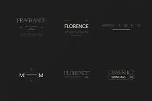 Florence Logo Kit Logos Ai Eps Psd