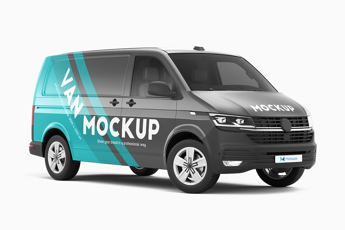 Van Mockup 18, an Advertising Mockup by Mockupix (Photo 6 of 12)