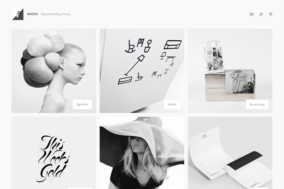 Inverto - Minimal WordPress Theme, a WordPress Template by IshYoBoy (Photo 4 of 6)