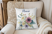Pastel Wildflower Clipart Bundle, an Illustration by MockupWizard (Thumbnail 5 of 5)
