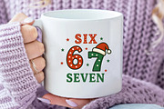 Funny Christmas Six Seven Santa Png, an Illustration by Daily.Designs (Thumbnail 4 of 5)