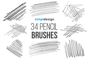 Stamp Pencil Brushes