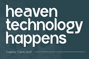 Gajkley Sans Serif Font, a Sans Serif Font by Storytype Studio (Thumbnail 4 of 15)