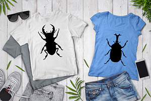 Insects Bundle SVG, Insect Clipart.