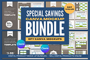 Etsy Listing Mockup | Canva Bundle, a Product Mockup by Designs by Darowan (Thumbnail 1 of 10)