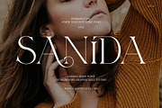 Sanida Elegant Serif Font, a Serif Font by Graphicxell (Thumbnail 1 of 8)