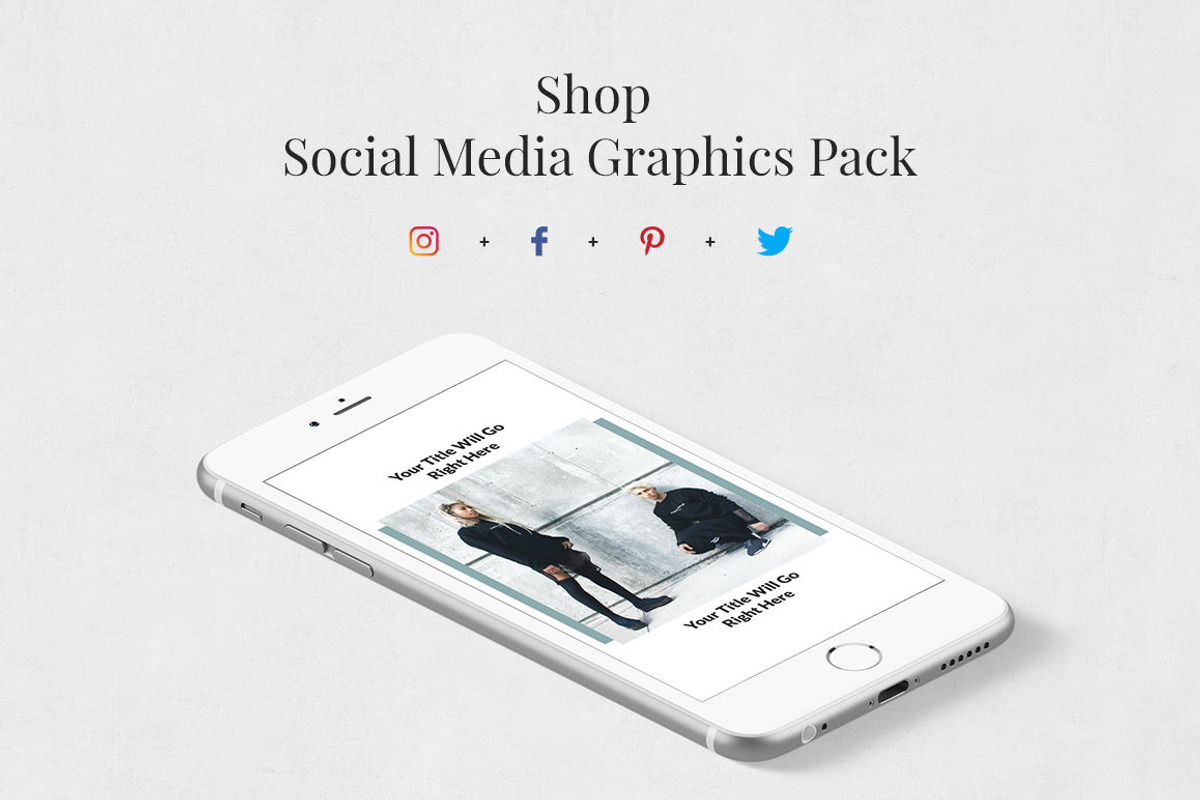 Shop Pack, a Social Media Template by Social Corner Graphics (Photo 1 of 8)