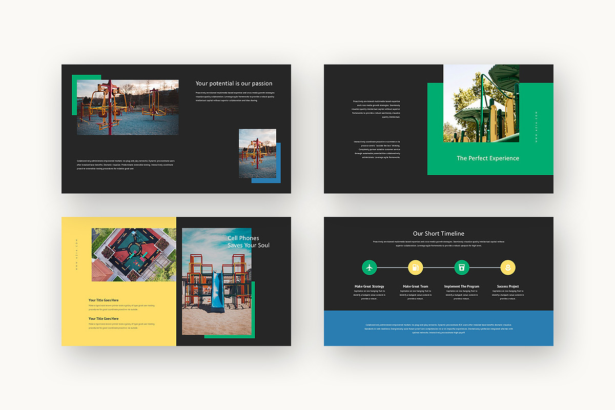 Azia : Kids Playground Google Slides, a Presentation Template by Punkl Camp (Photo 10 of 16)