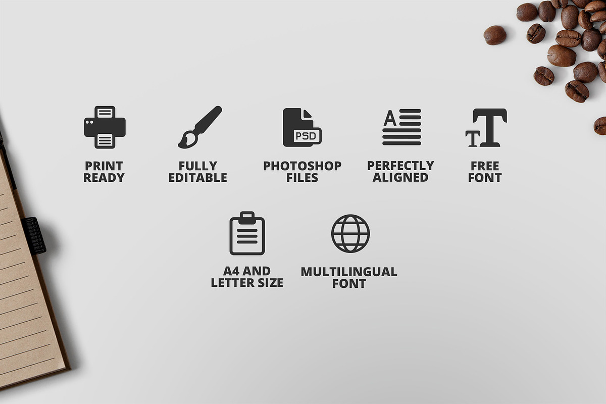 Resume/CV Template III, a Resume Template by Print Forge (Photo 3 of 3)