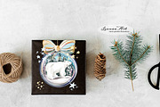 Wonderful Christmas Clipart Set, a Seasonal Illustration by Leonaa art (Thumbnail 7 of 11)