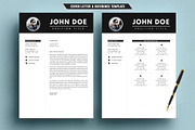 Professional Resume/CV Template, a Resume Template by TemplateCrafts (Thumbnail 3 of 3)