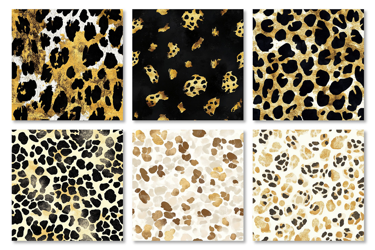 Gold Leopard Pattern Overlays, a Texture Graphic by Dream Creation (Photo 5 of 5)